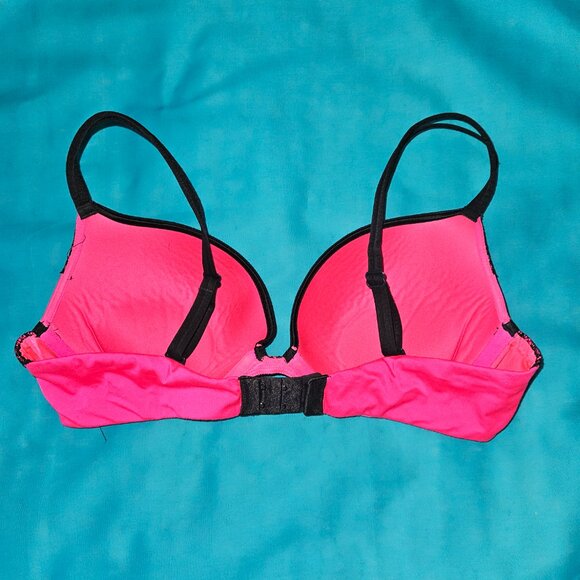 VICTORIA'S SECRET ♥ Hot pink Very Sexy  Push-up bra - Picture 2 of 6